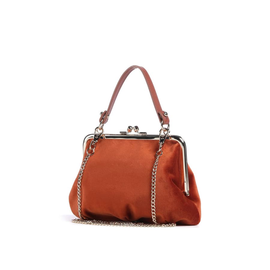 비비안웨스트우드 그래니 프레임 펄스 크로스백 (번트오렌지) 4B01000BW W00ZL F410